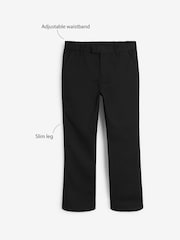 Schwarz - Schulhose in Slim-Fit (3–17 Jahre) - Bild 3 von 8