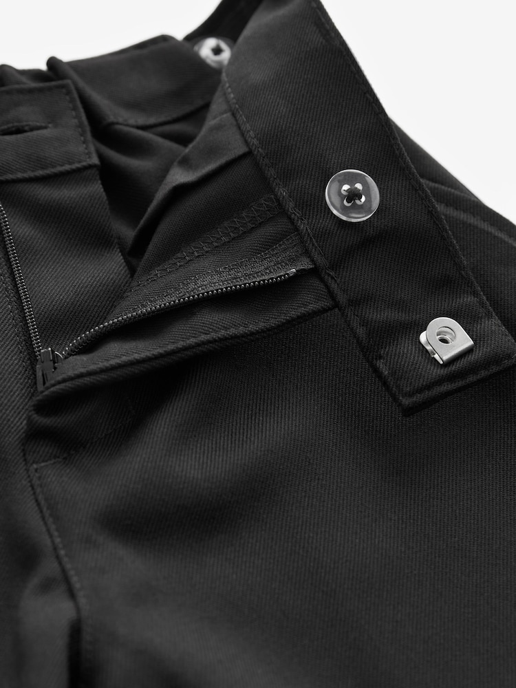Zwart - Formele schoolbroek met smalle pijpen (3 - 17 jr) - Image 5 of 8