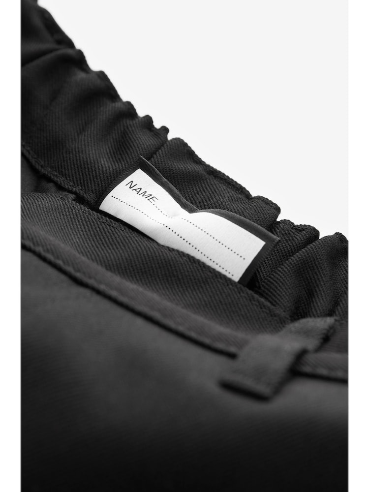 Zwart - Formele schoolbroek met smalle pijpen (3 - 17 jr) - Image 7 of 8