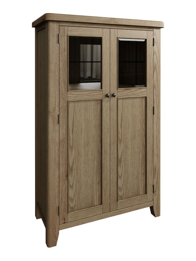 K Interiors Brown Embleton Solid Wood Bar Cabinet - Image 2 of 4