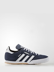 adidas Originals Navy Samba Suede Trainers - Image 1 of 8