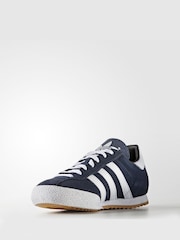 adidas Originals Navy Samba Suede Trainers - Image 4 of 8