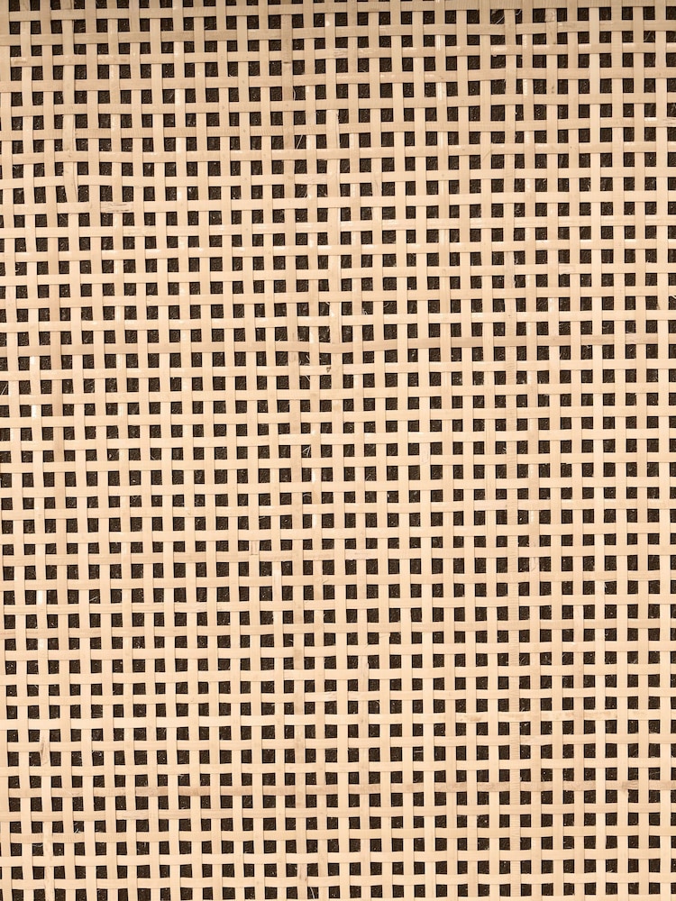 MADE.COM Oak Effect Pavia Rattan Triple Wardrobe - Image 7 of 7