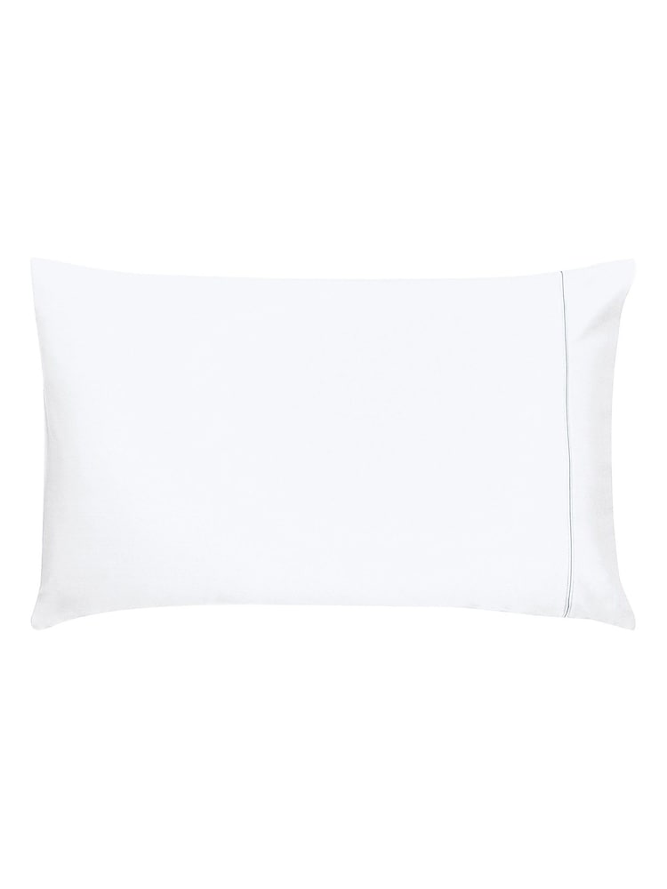 Bedeck Of Belfast White 1000 Thread Count Cotton Sateen Housewife Pillowcase - Image 3 of 3
