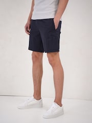 CAPO Blue Capo Utility Tech Cargo Shorts - Image 2 of 5