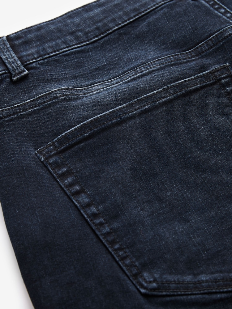 Blue Black Single Slim Fit Classic Stretch Jeans - Image 6 of 9