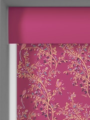 Sara Miller Fuchsia Pink Birds of Paradise Made to Measure Roller Blinds - Image 4 of 6