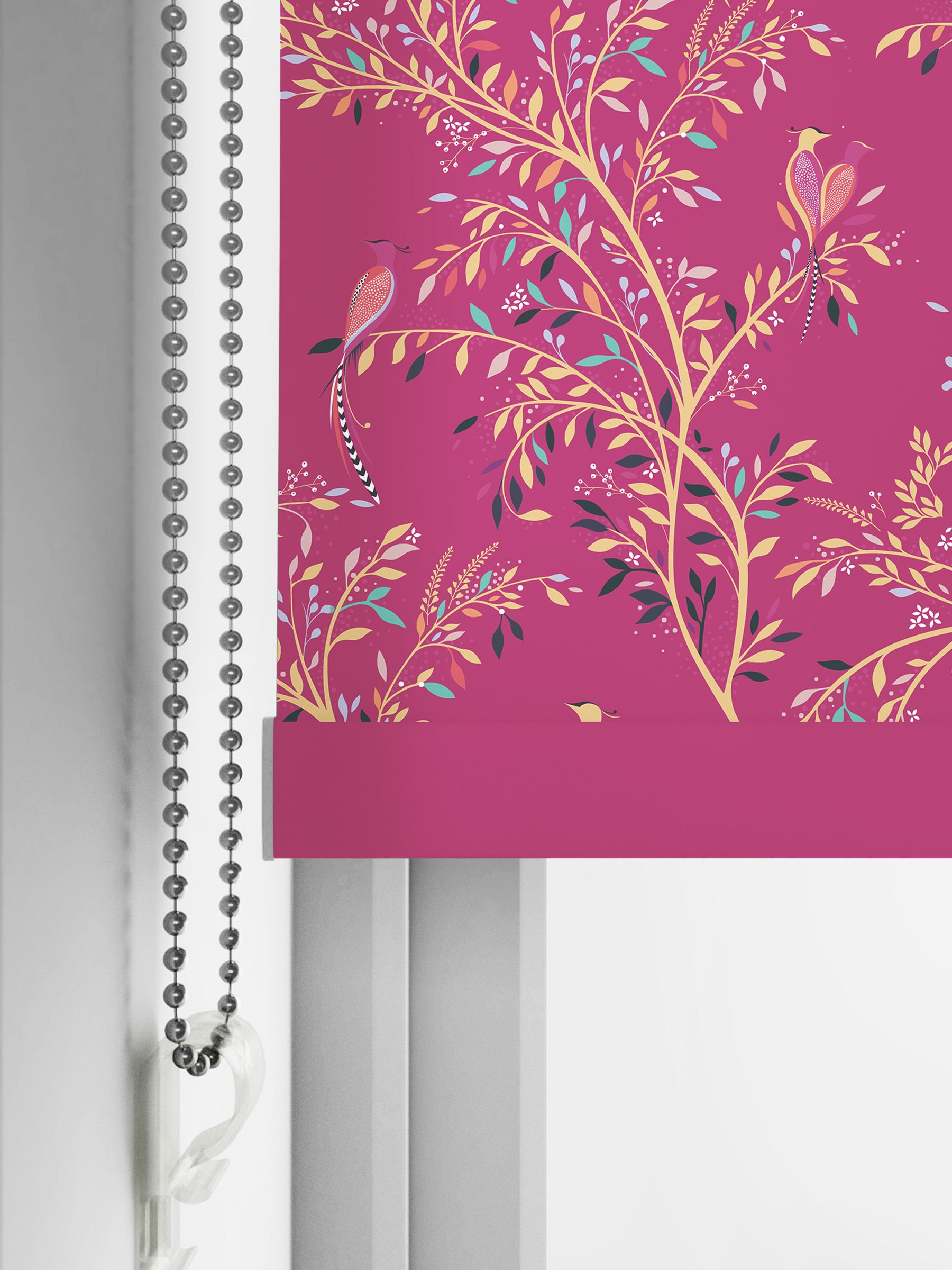 Buy Sara Miller Fuchsia Pink Birds of Paradise Made to Measure