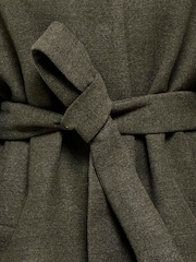 JDY Green Belted High-Neck Jacket - Image 4 of 4