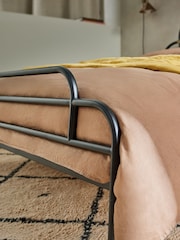 MADE.COM Black Anthea Double Bed in Metal - Image 2 of 4