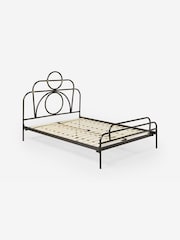 MADE.COM Black Anthea Double Bed in Metal - Image 4 of 4