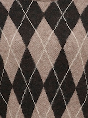 JDY Argyle Knit Jumper - Bilde 5 av 5