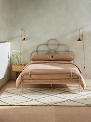 MADE.COM Pink Anthea Double Bed - Image 1 of 2