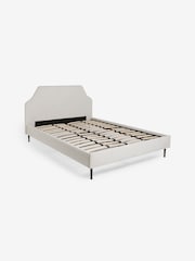 MADE.COM White Montie Bed in Boucle - Image 4 of 5
