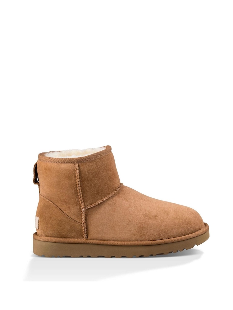 UGG Chestnut Brown Mini Classic Boots - Image 1 of 7 UGG Chestnut Brown Mini Classic Boots - Image 1 of 7