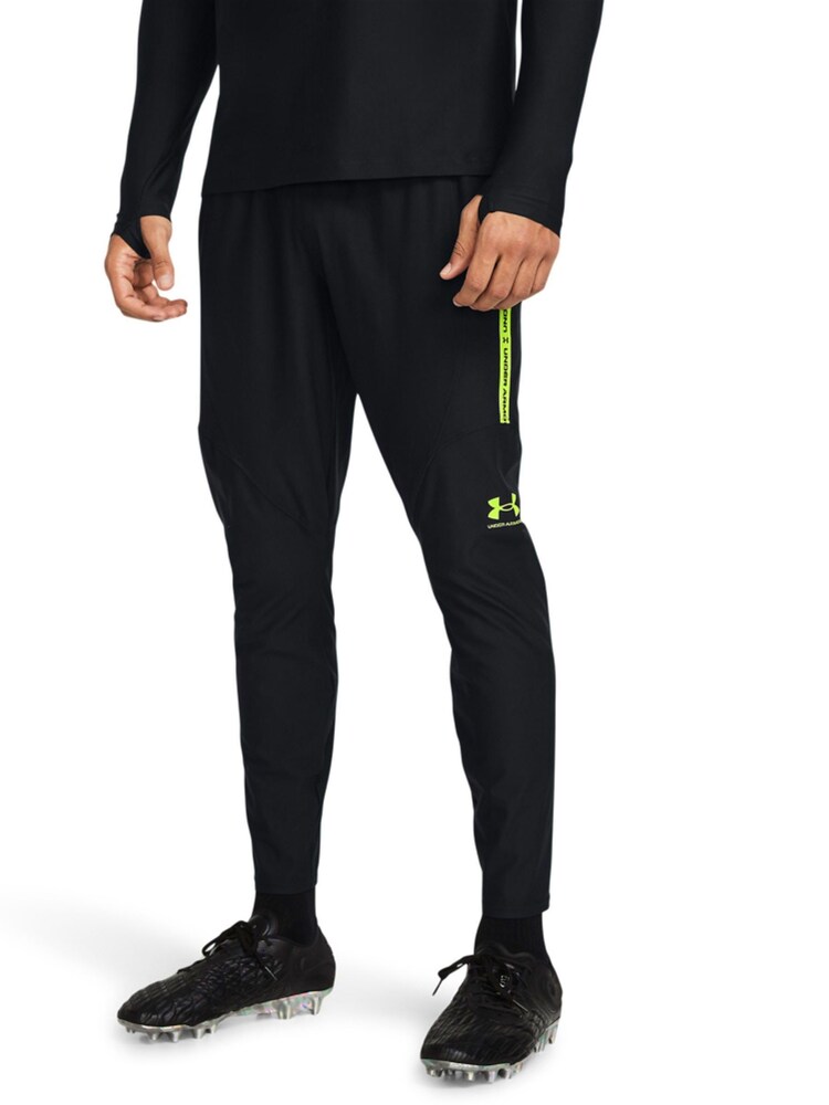 Under Armour Black/Gold Challenger Pro Gold Joggers - Image 1 of 6