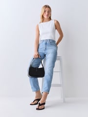 Levi's® Blue 501® Crop Med Jeans - Image 5 of 7