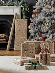 Gonks Craft Extra Wide, 10m Christmas Wrapping Paper - Image 1 of 4