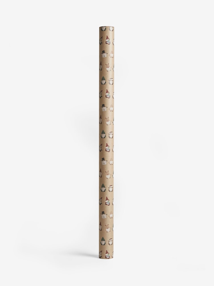 Gonks Craft Extra Wide, 10m Christmas Wrapping Paper - Image 4 of 4