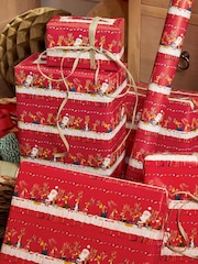 Party Santa Extra Wide, 10m Christmas Wrapping Paper - Image 1 of 1