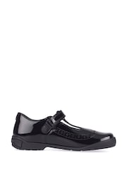 Start-Rite Leapfrog T Bar Black Patent Leather School Shoes F & G Fit - Image 3 of 6
