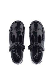 Start-Rite Leapfrog T Bar Black Patent Leather School Shoes F & G Fit - Image 6 of 6