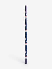 Navy Santa Extra Wide, 10m Christmas Wrapping Paper - Image 4 of 4