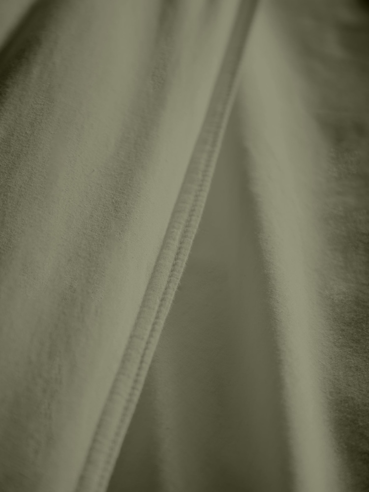 Appletree Green Cassia Washed 100% Cotton Duvet Cover and Pillowcase Set - Image 2 of 5
