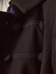 Monsoon Black Katie Military Coat - Image 2 of 5
