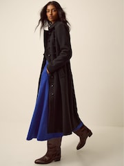 Monsoon Black Katie Military Coat - Image 5 of 5
