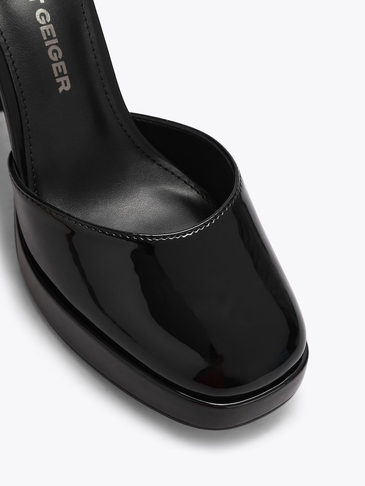 KG Kurt Geiger סנדלים עם עקב בלוק, דגם Sidney - תמונה 4 מתוך 4 KG Kurt Geiger סנדלים עם עקב בלוק, דגם Sidney - תמונה 4 מתוך 4