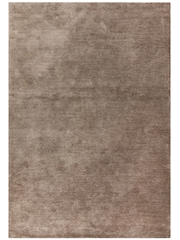 Asiatic Rugs Mink Brown Milo Soft Touch Lustre Rug - Image 2 of 5