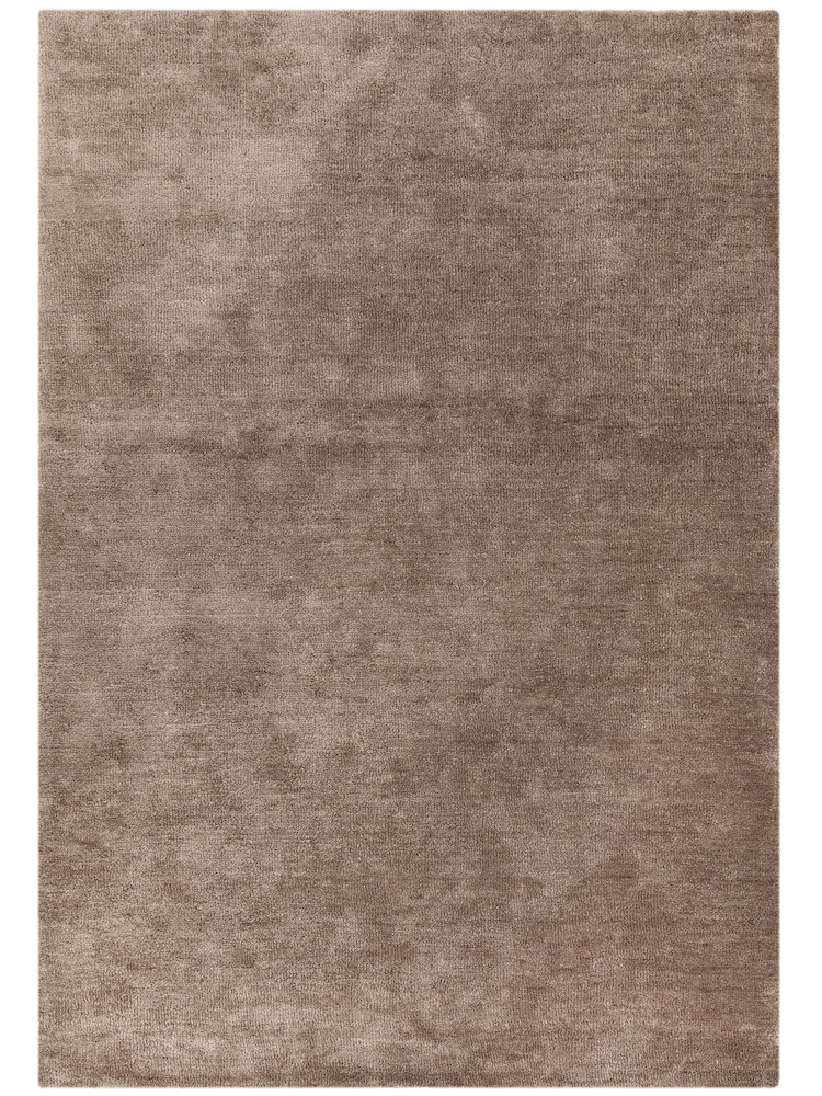Asiatic Rugs Mink Brown Milo Soft Touch Lustre Rug - Image 2 of 5