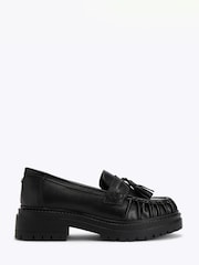 Svart - KG Kurt Geiger Tasha skinnsko med kvaster Loafers - Bilde 1 av 4