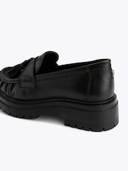 Svart - KG Kurt Geiger Tasha skinnsko med kvaster Loafers - Bilde 3 av 4