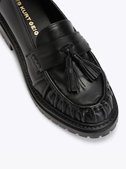 Svart - KG Kurt Geiger Tasha skinnsko med kvaster Loafers - Bilde 4 av 4