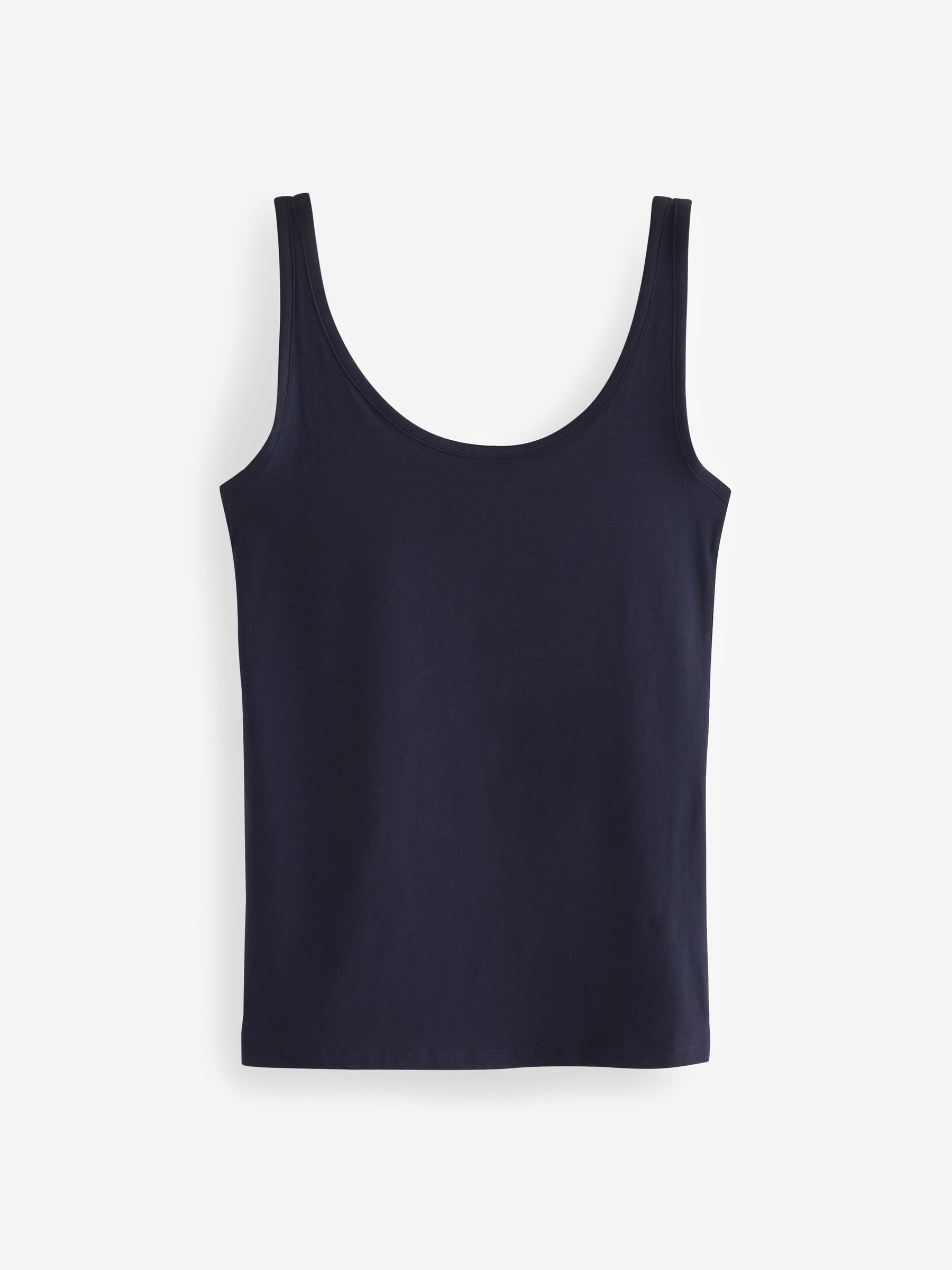 Buy Blue Navy Thick Strap Vest from Next Sweden