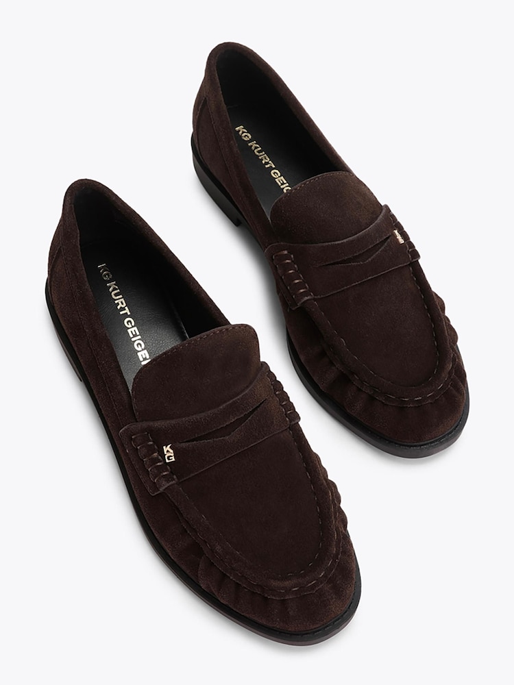 Smeđa - KG Kurt Geiger Mila mokasine cipele - Slika 2 od 4