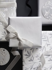 Silver Berries Luxury Set of 3, 3m Christmas Wrapping Paper - Image 2 of 3