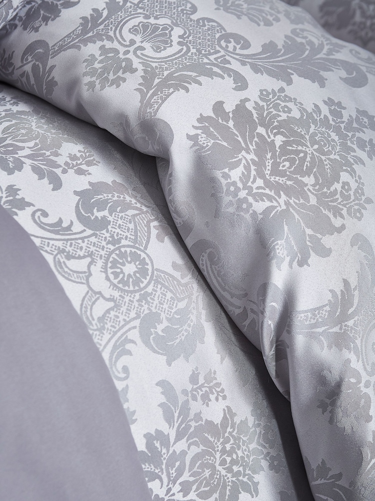 Catherine Lansfield Natural Lattice Cut Velvet Bedspread - Image 2 of 3 Catherine Lansfield Natural Lattice Cut Velvet Bedspread - Image 2 of 3