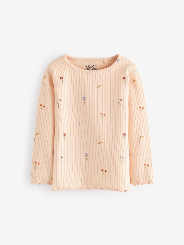 Yellow Long Sleeve Tops 3 Pack (3mths-7yrs) - Image 2 of 6