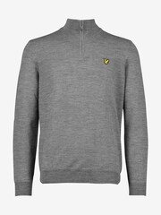 Lyle & Scott Grey Golf Quarter Zip Pullover Jumper - Image 9 of 9