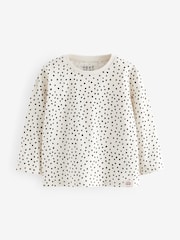 Blue 100% Cotton Long Sleeve T-Shirts 4 Pack (3mths-7yrs) - Image 2 of 7