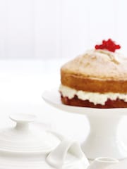 Portmeirion White Cake Stand - Image 1 of 2