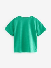 Rainbow Short Sleeve 100% Cotton T-Shirts 4 Pack (3mths-7yrs) - Image 3 of 8