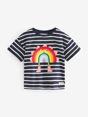 Rainbow Short Sleeve 100% Cotton T-Shirts 4 Pack (3mths-7yrs) - Image 5 of 8