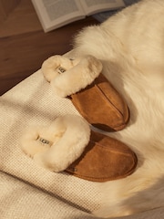 UGG Chestnut Brown Scuffette ll Slippers - Image 4 of 4