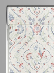 Laura Ashley Red Foscot Damask Made to Measure 100% Cotton Roman Blinds - Image 3 of 5