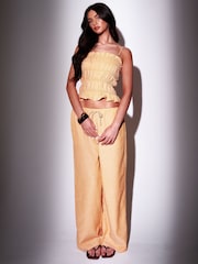 South Beach Striped Wide Leg Trousers - Bild 1 von 5