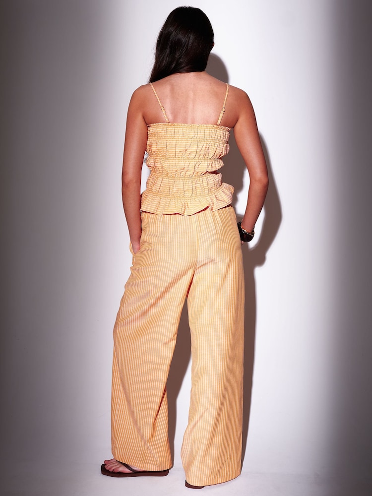South Beach Striped Wide Leg Trousers - Bild 2 von 5
